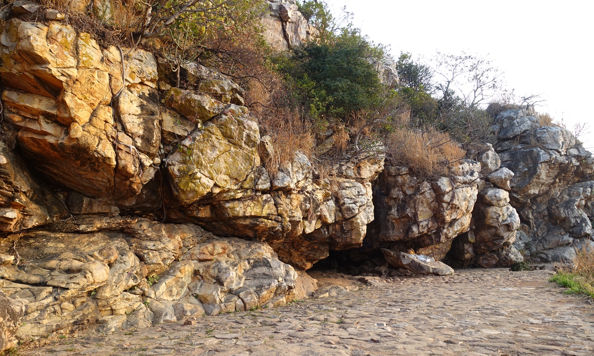 王舍城 Rajgir 七葉窟 Saptparni Cave 佛教經典第一次結集處